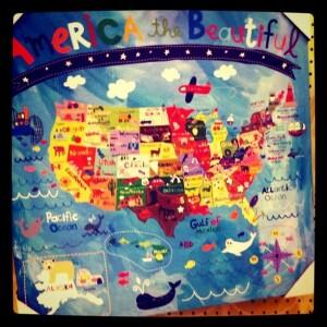 USA Map - We like Alaska